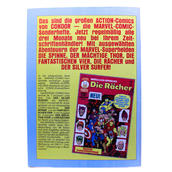 Marvel Comic Stars Nr. 12 (1981) | Thor & Hyperion | Spider-Man, Miss Marvel & Dr. Strange | Condor Verlag